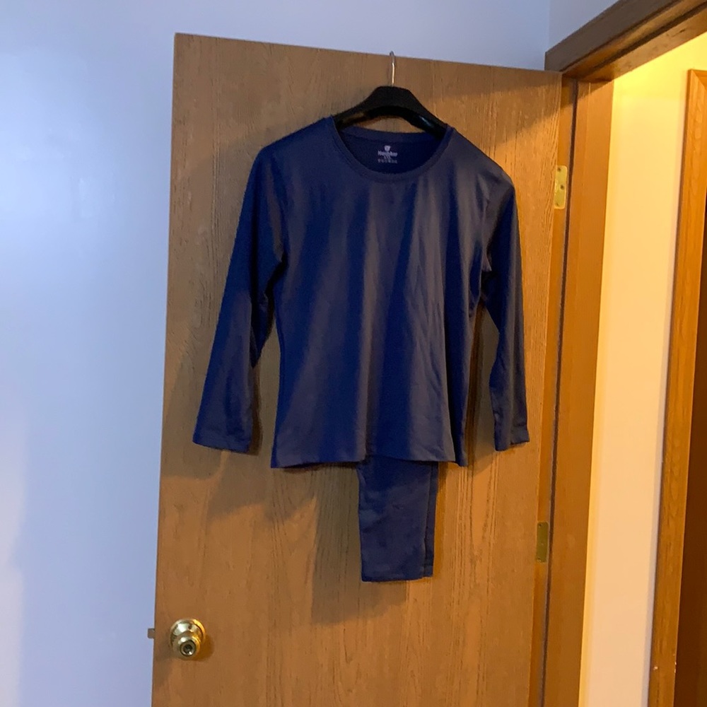 Size XXL Blue thermal pant and shirts by Herabiker